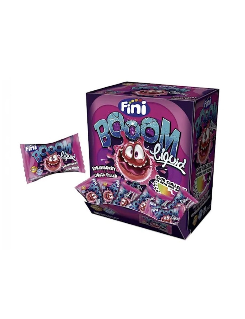 [SS001783] Fini Boom Liquid Gum Strawberry 5 g