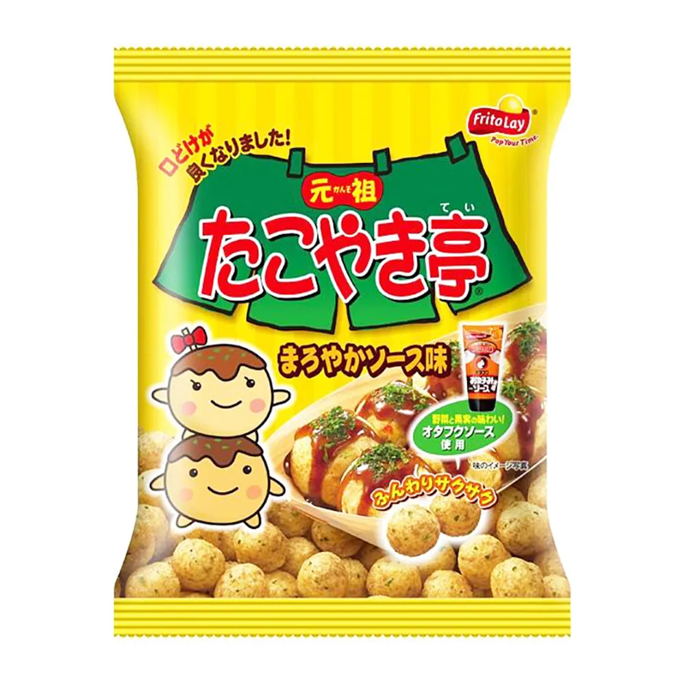 [6600] Fritolay Takoyaki-Tei Mild Sauce Corn 58 g