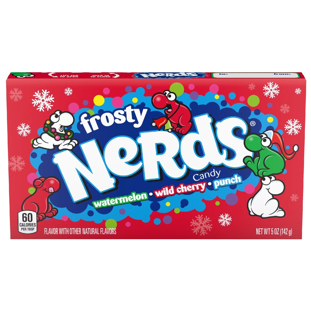 [SS001384] Frosty Nerds Watermelon, Cherry & Punch 141 g