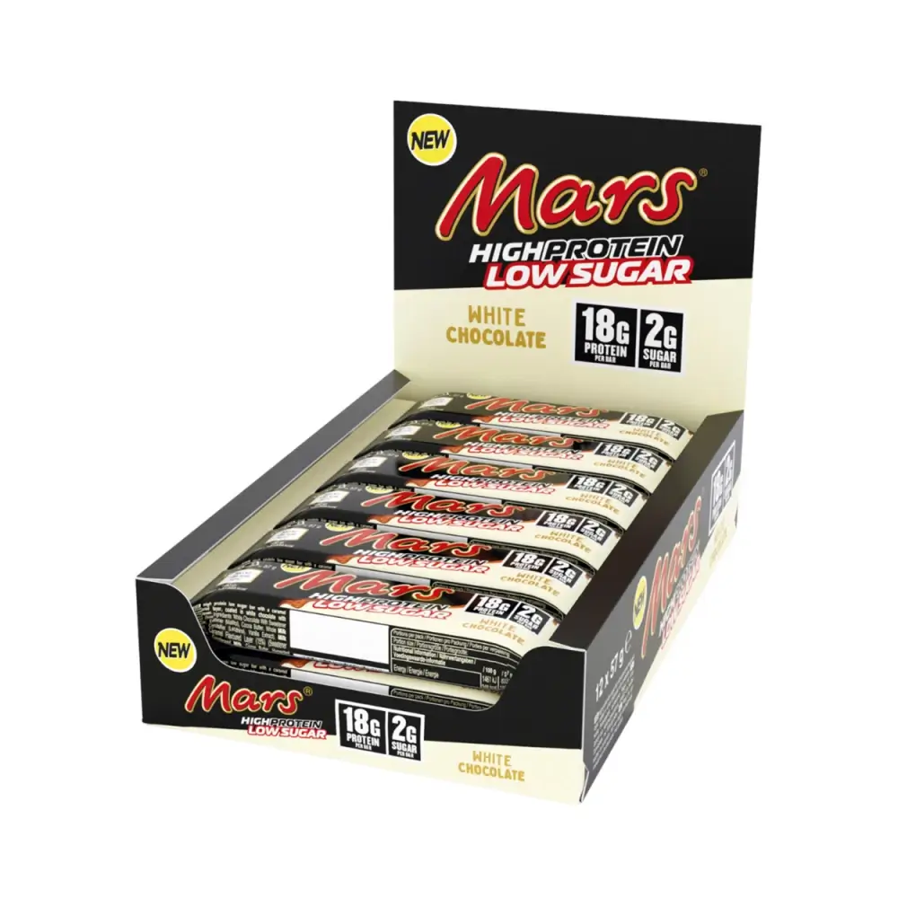 [SS001749] Mars White Low Sugar High Protein Bar 57 g