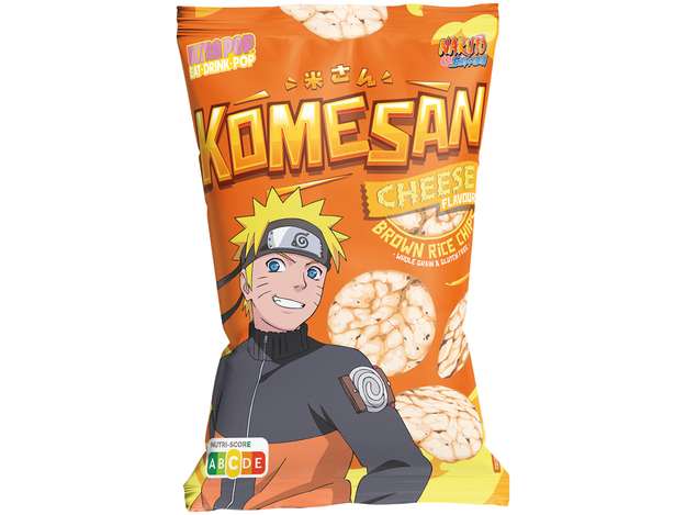 [SS001957] Ultra Pop Chips Riz Brun Crème Fromage 60 g