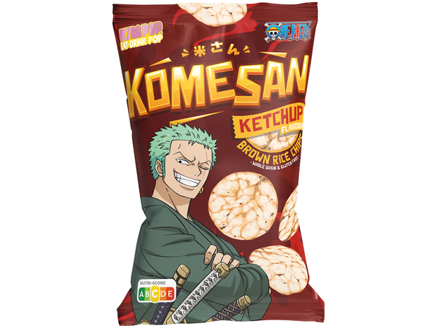 [SS001956] Ultra Pop Chips Riz Ketchup Komesan 60 g