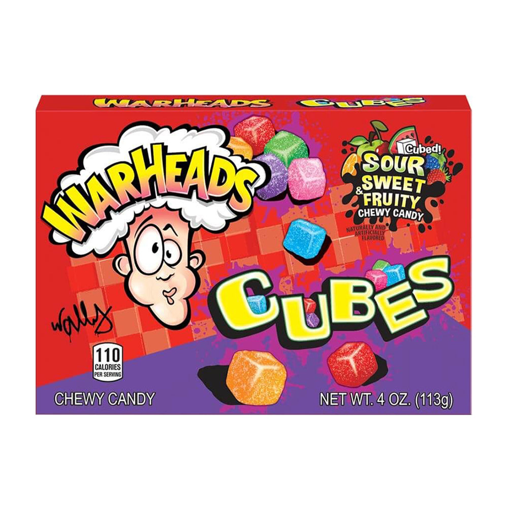 [003247] Warheads Sour Chewy Cubes 113 g