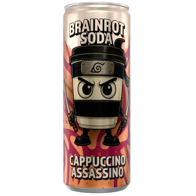 [SS002141] Brainrot Soda Cappuccino Assassino 250ml
