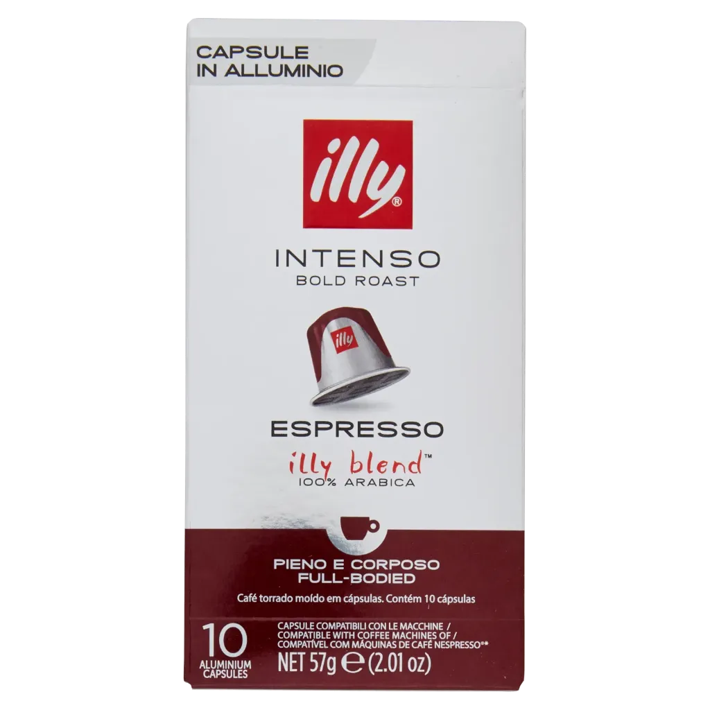 [SS002334] Illy Caffe Intenso Capsule Nespresso 57 gr