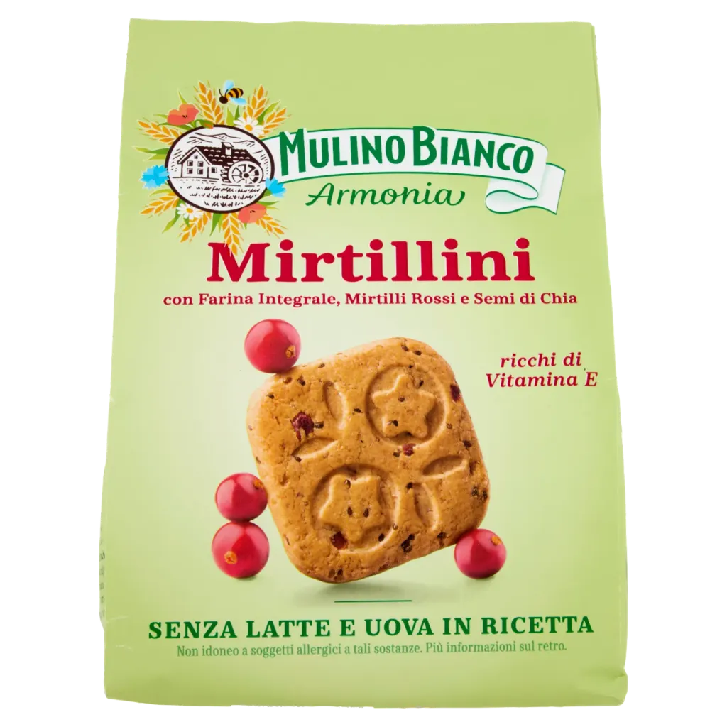 [SS002339] Mulino Bianco Mirtillini Senza Lattosio 270 gr